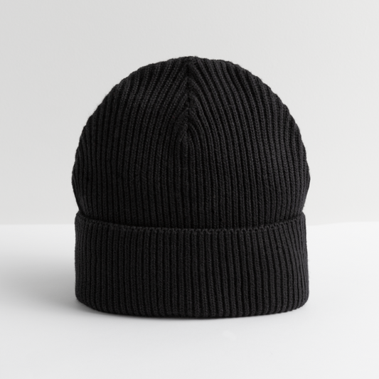 Stanley/Stella Unisex Organic FISHERMAN BEANIE - noir